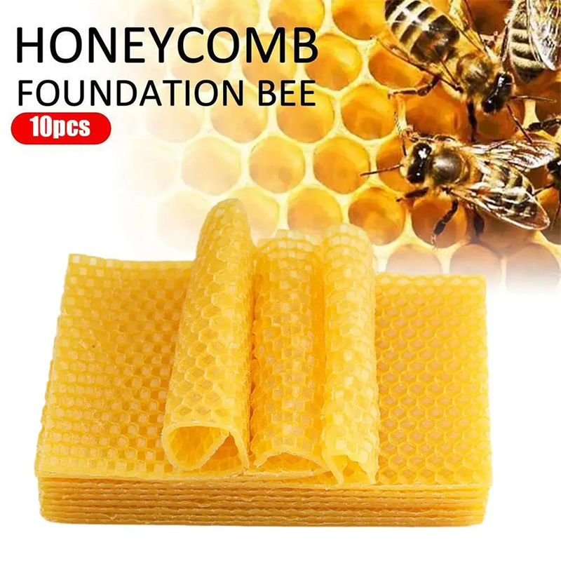 Candle Supplies Beeswax - 10/20 Stuks Natuurlijke Bijenwas Lakens Honingraat