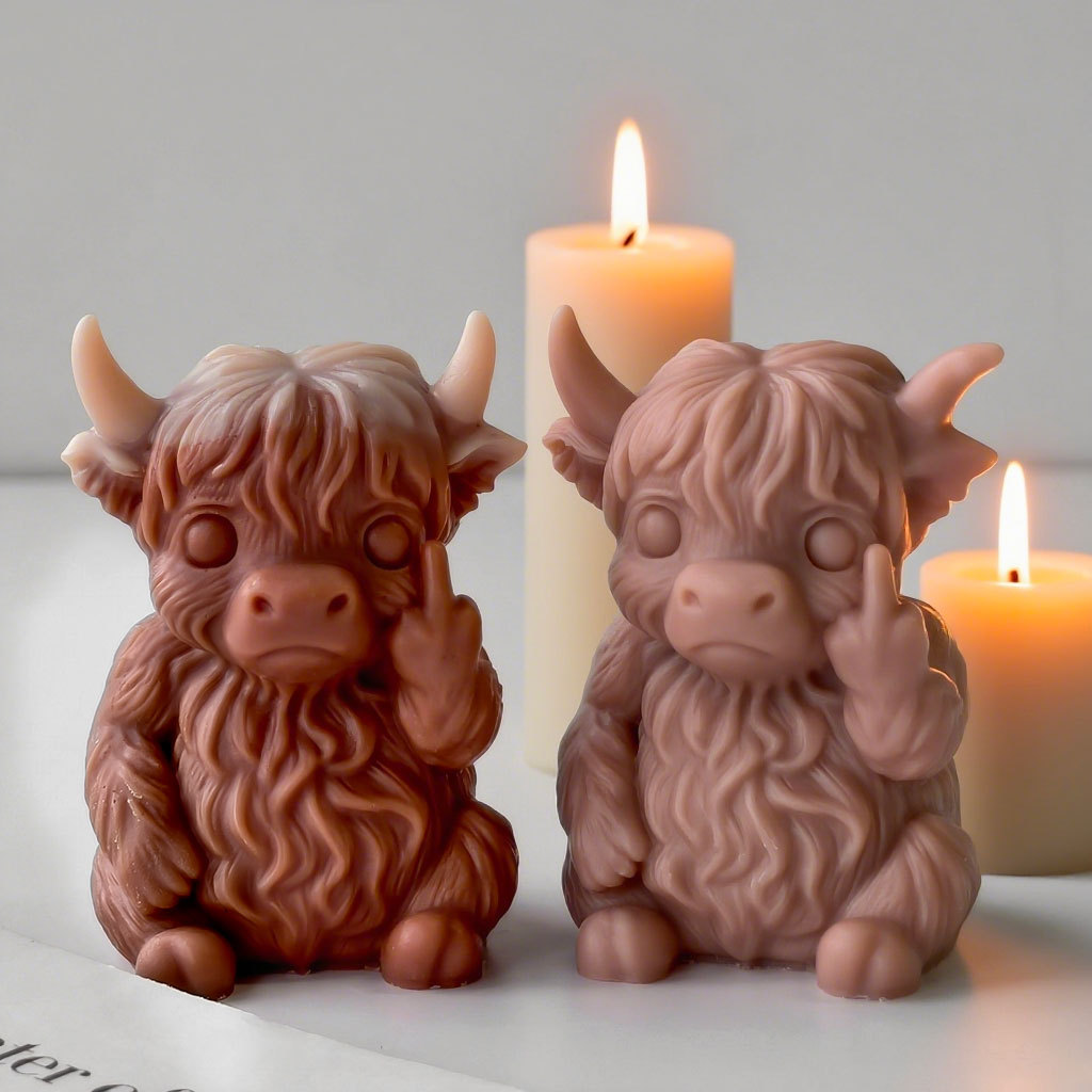 Candle Supplies Shop - DIY Cartoon Yak Schildpad Aroma Kaars