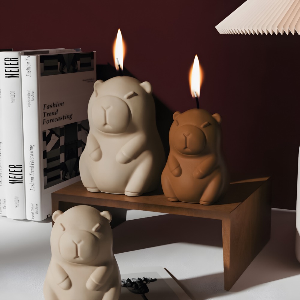 Staande Capibara geurkaars sil - Candle Supplies Shop recensie en prijs