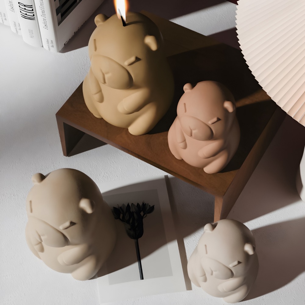 Staande Capibara geurkaars sil - Candle Supplies Shop recensie en prijs