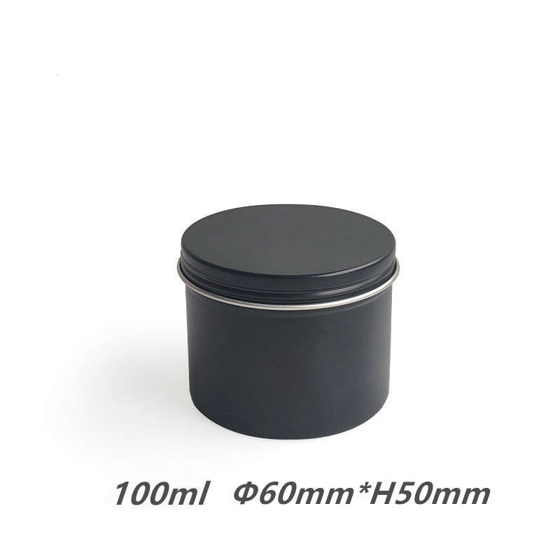 12/24 Stuks Ronde Metalen Blik - Black Tin Candle recensie en prijs