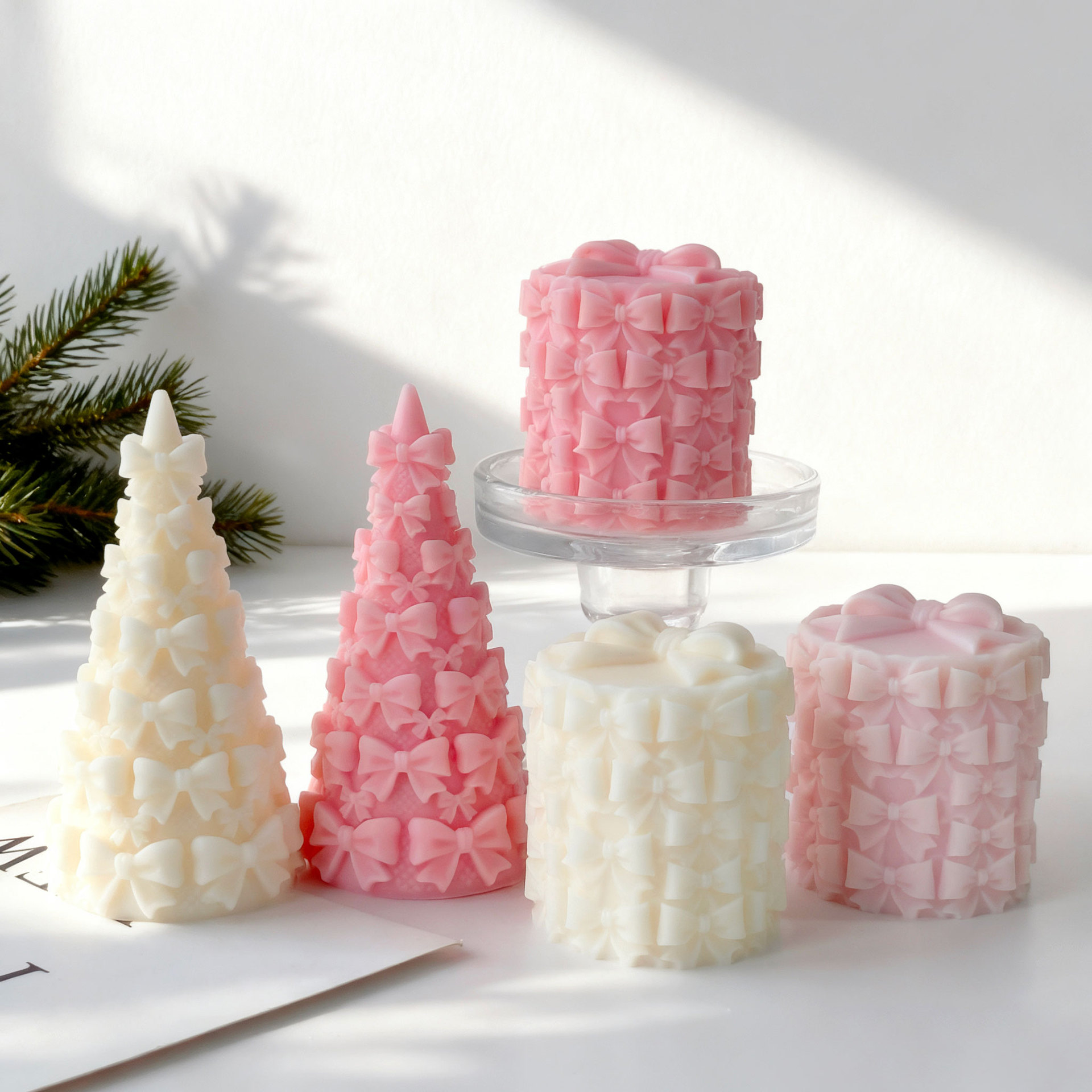 3D vlinderdas kerstboom gesche - Candle Supplies Shop recensie en prijs