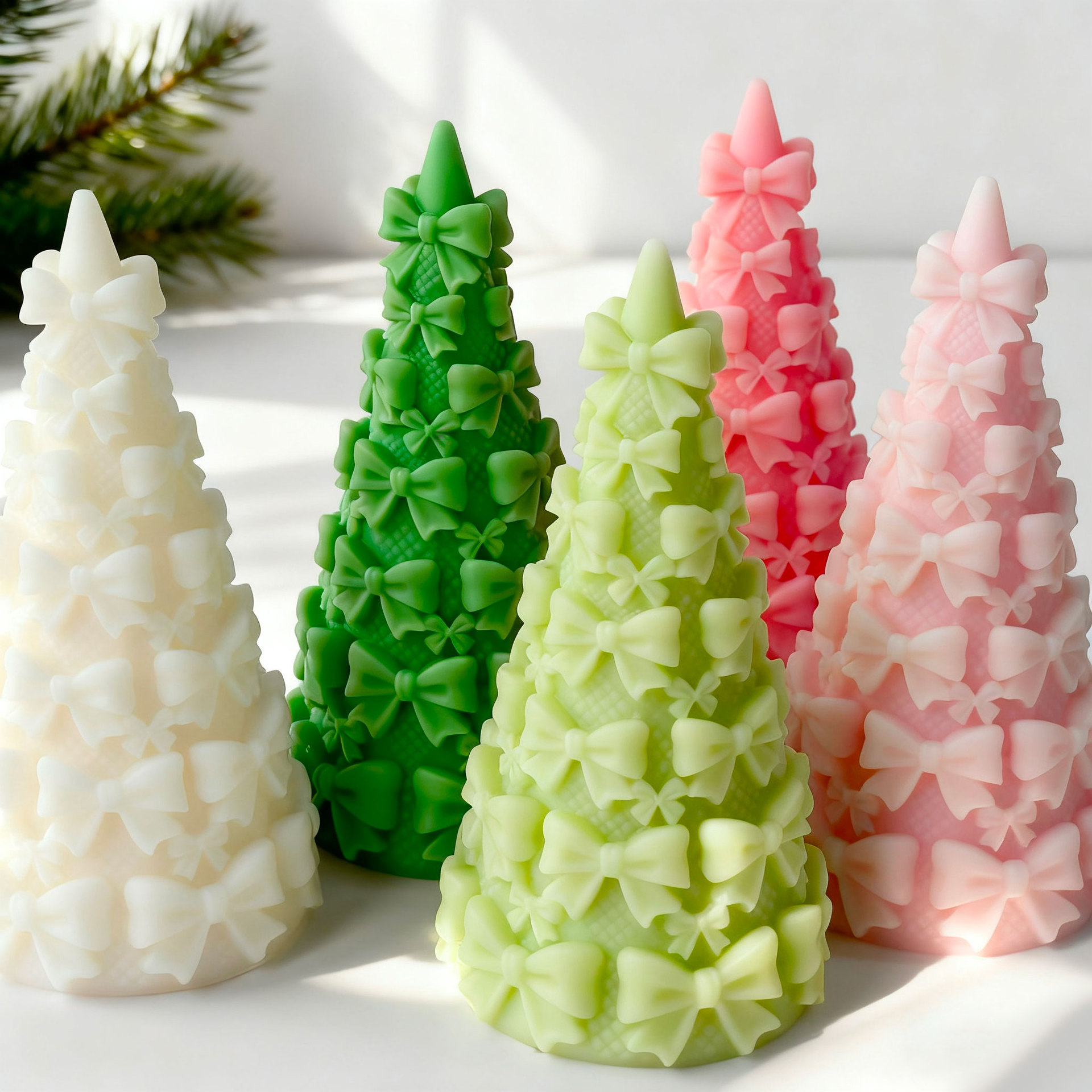 3D vlinderdas kerstboom gesche - Candle Supplies Shop recensie en prijs
