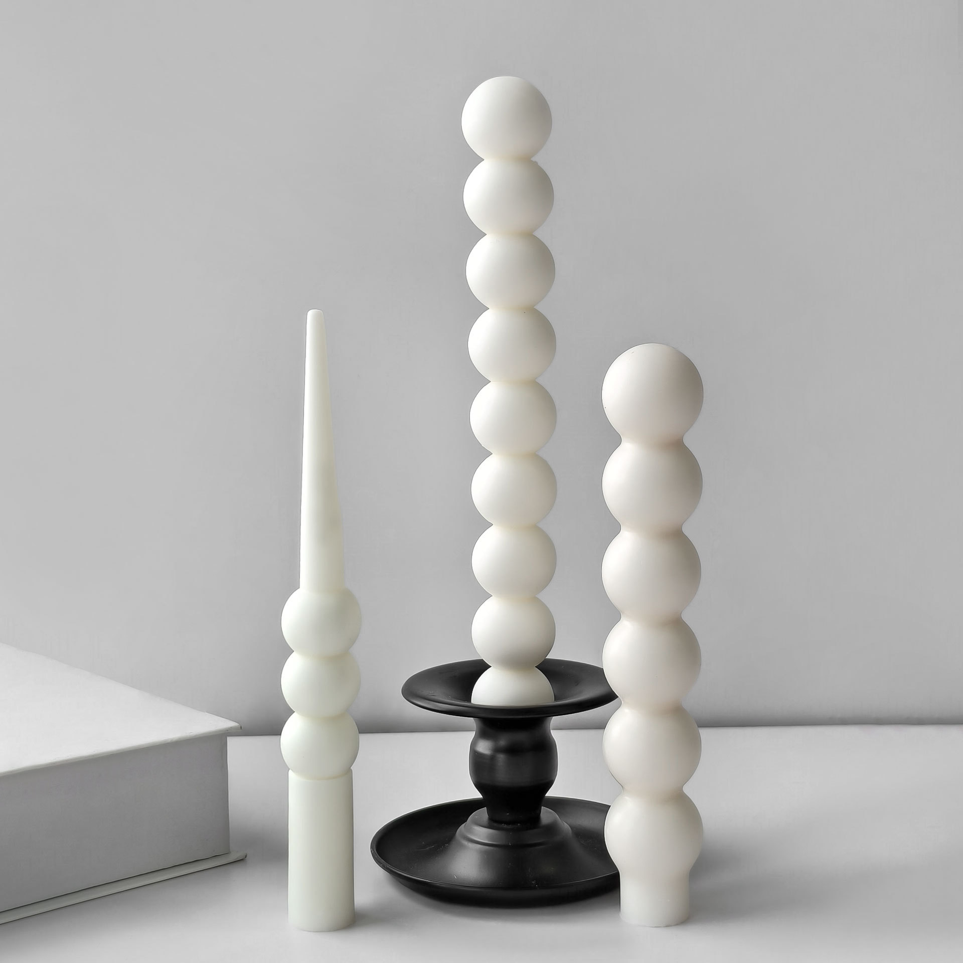 Geometrische lange staaf kaars - Candle Supplies Shop recensie en prijs