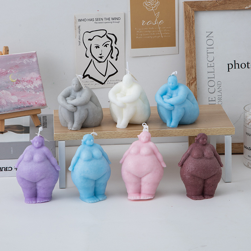 3D Dikke Vrouw/man Portret Kaa - Candle Supplies Shop recensie en prijs