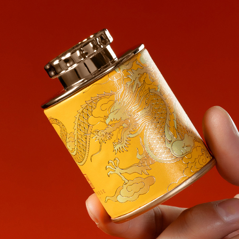 Nieuwe Dragon Mini lege theebl - Black Tin Candle recensie en prijs