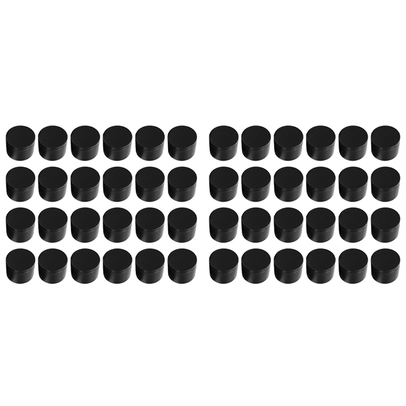 A93E-48 stuks zwarte kaarsenbl - Black Tin Candle recensie en prijs