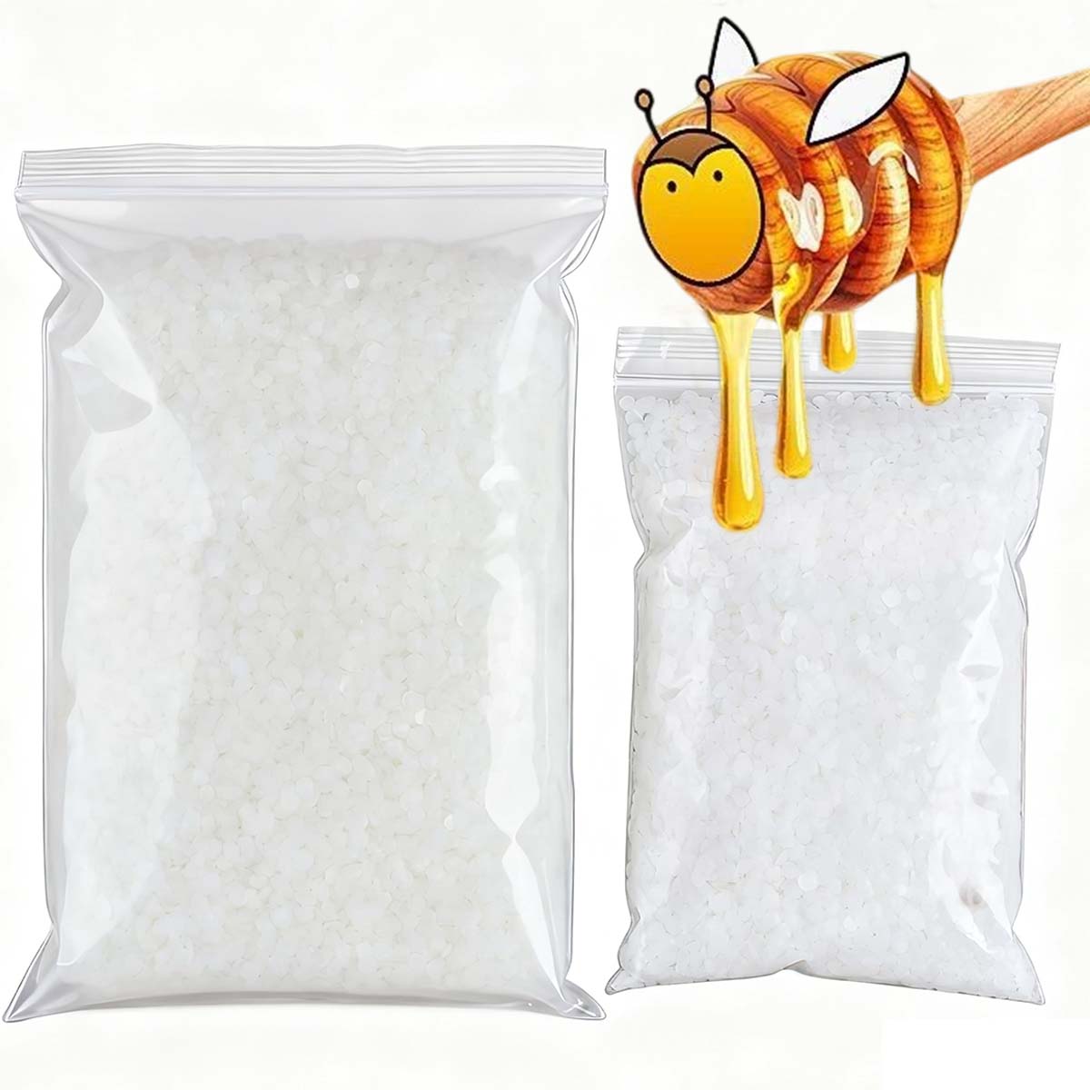 200g-1000g Witte Bijenwas Puur - Candle Supplies Beeswax recensie en prijs