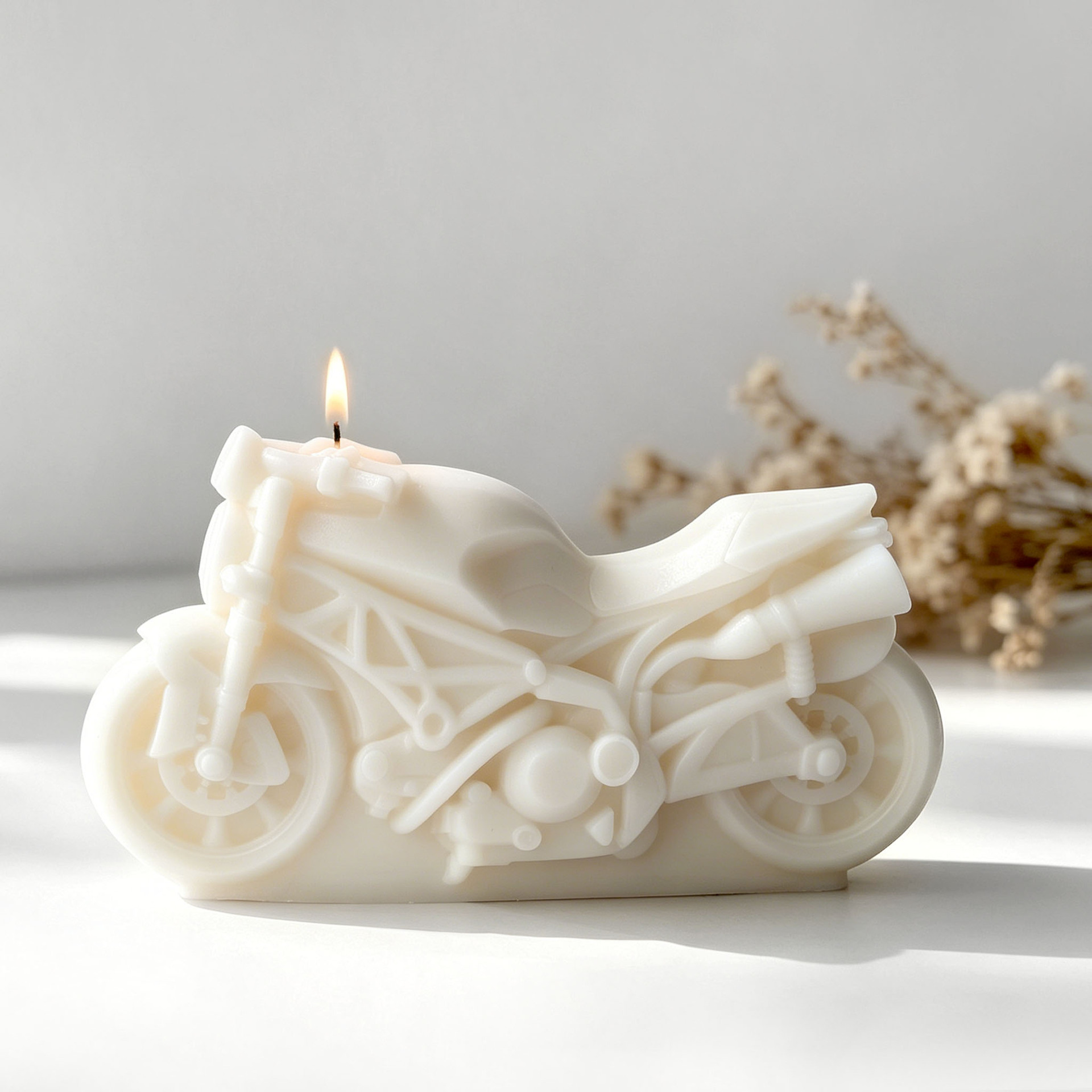 Motorcycle Design Kaars Silico - Candle Supplies Shop recensie en prijs