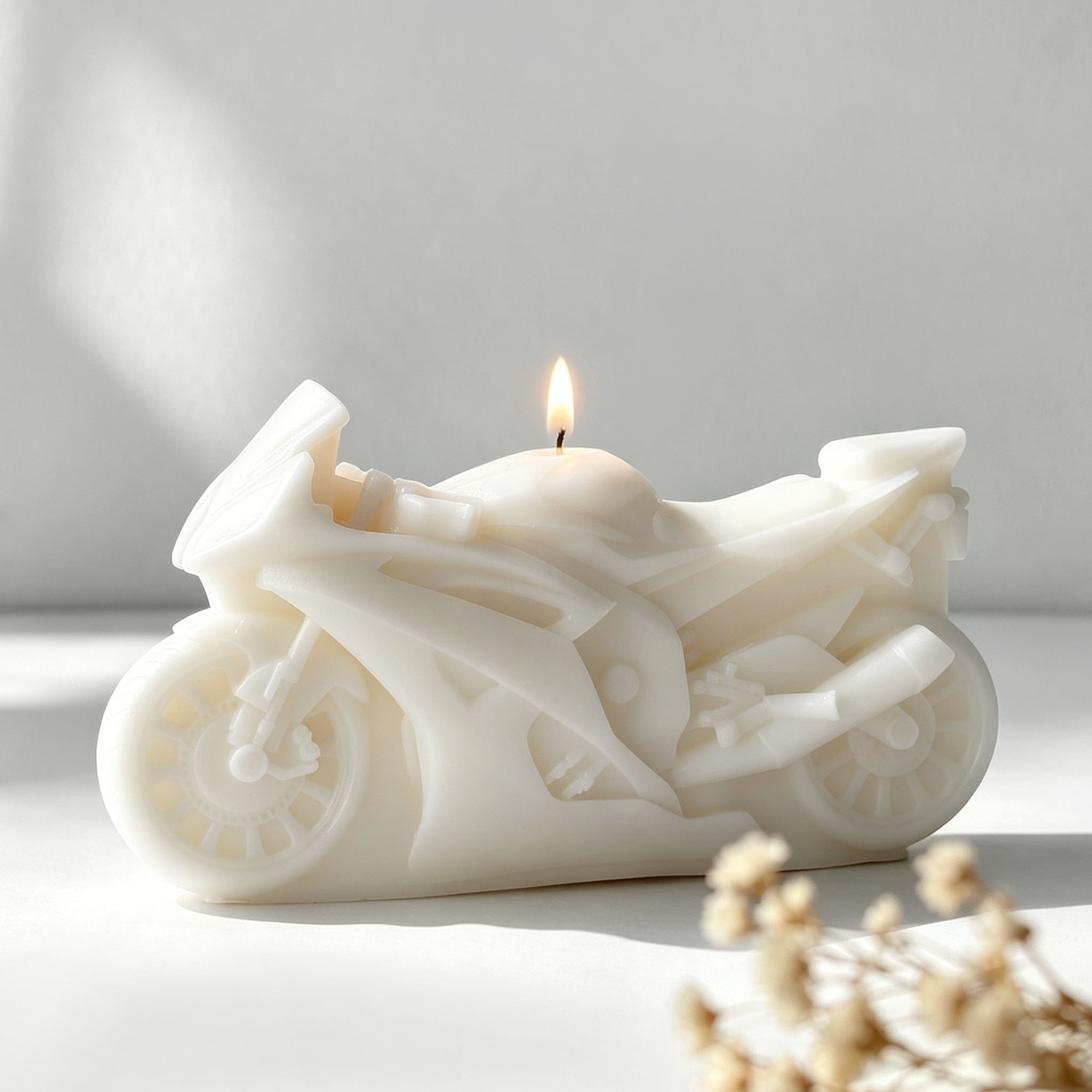 Motorcycle Design Kaars Silico - Candle Supplies Shop recensie en prijs