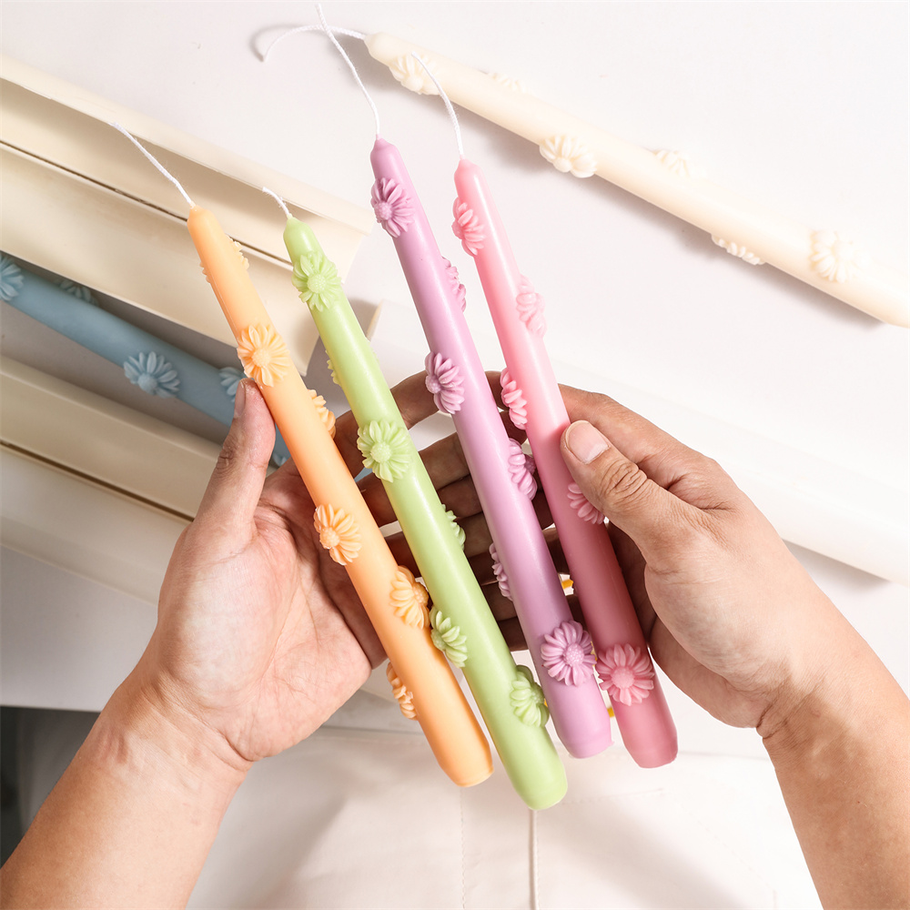 Bowan Nicole Daisy Bloem Taper - Candle Supplies Shop recensie en prijs