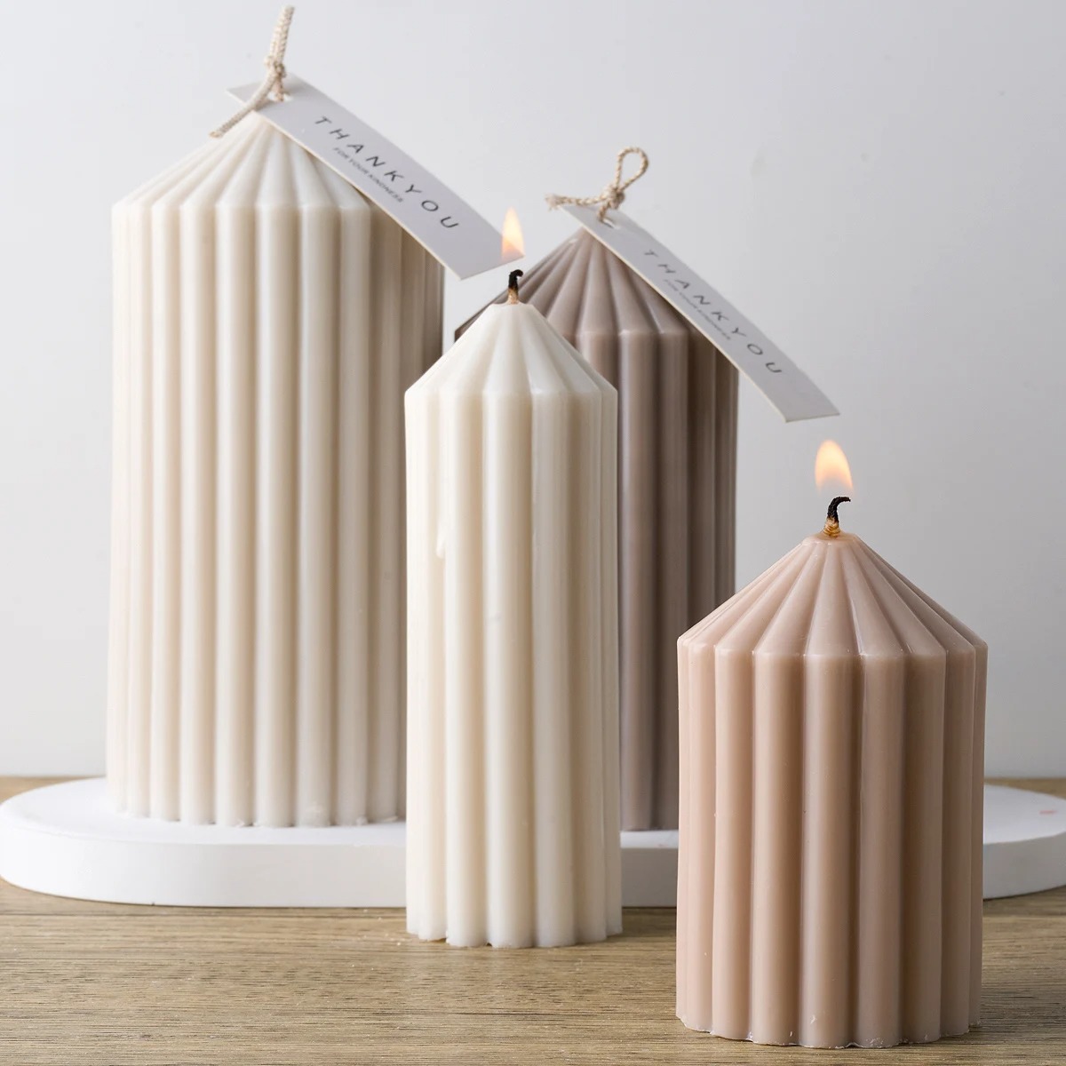 Gewoon Stijl Cilindrische Kaar - Candle Supplies Shop recensie en prijs