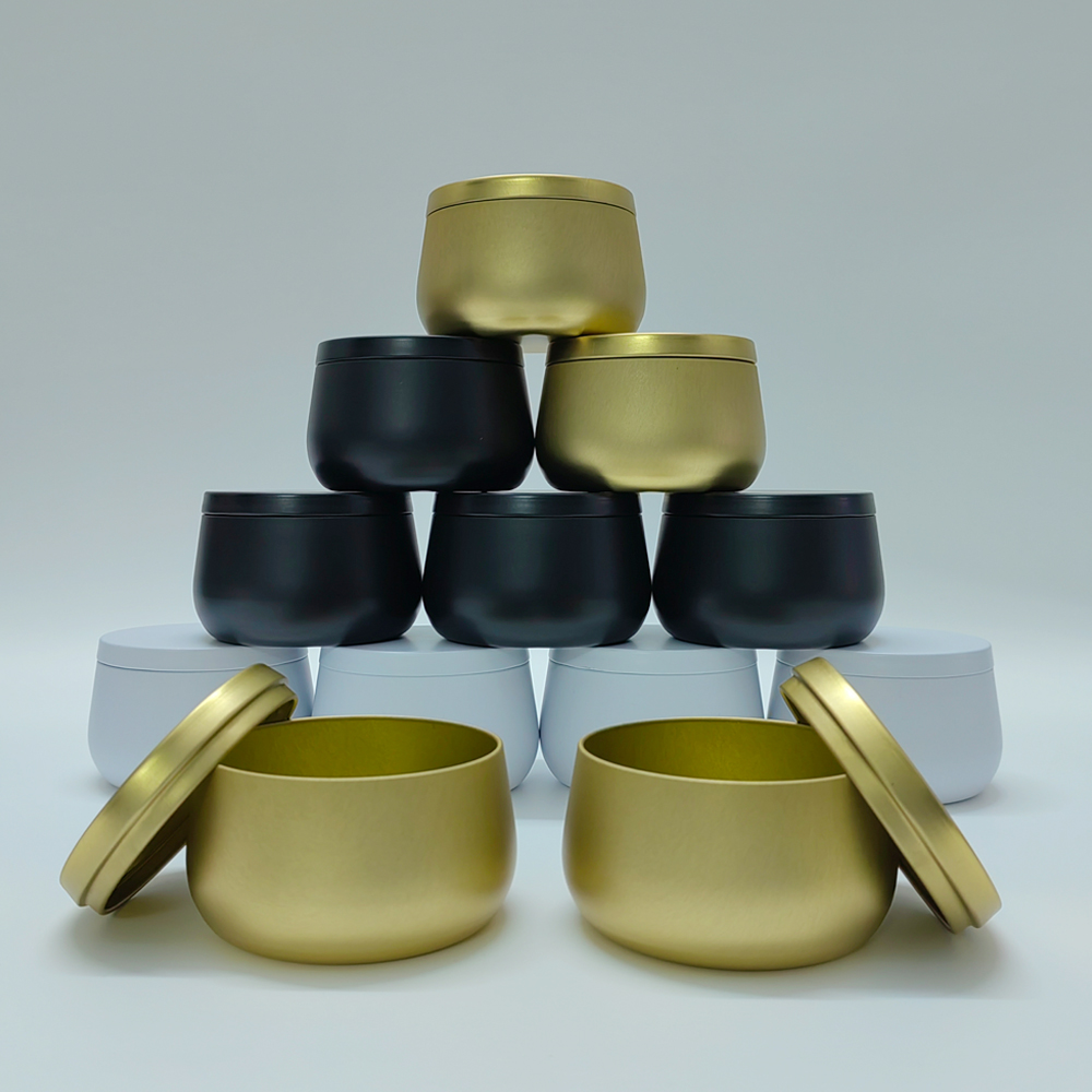 12 stks 8 oz Wit Zwart Goud Me - Black Tin Candle recensie en prijs