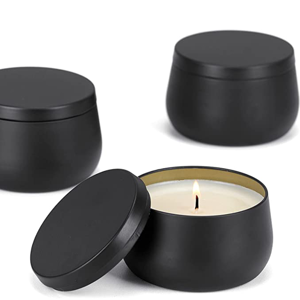 12 stks 8 oz Wit Zwart Goud Me - Black Tin Candle recensie en prijs