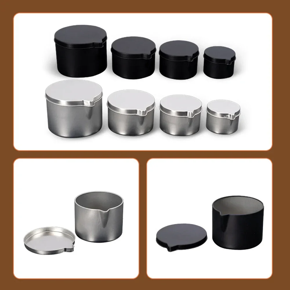 12 Stuks Zilver Zwart Metalen  - Black Tin Candle recensie en prijs